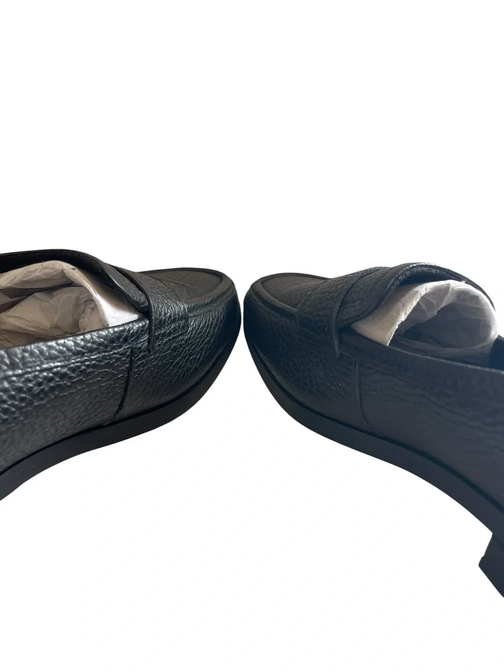 Vionic Sellah Black Pebbled Leather Loafer NEW